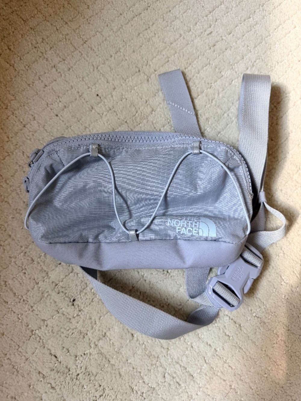 THE NORTH FACE Terra Lumbar Hiking Hip Pack  1 Liter Storage Belt Bag, gray